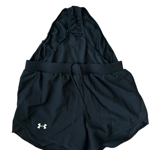 Under Armour Women’s Black Heat Gear Loose Running Shorts S - Picture 3 of 7